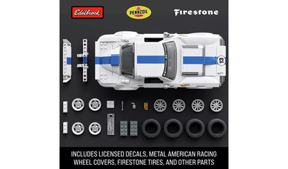 Hot Wheels Elite | Corvette Grand Sport | Mattel Brick Shop | 918 Pieces