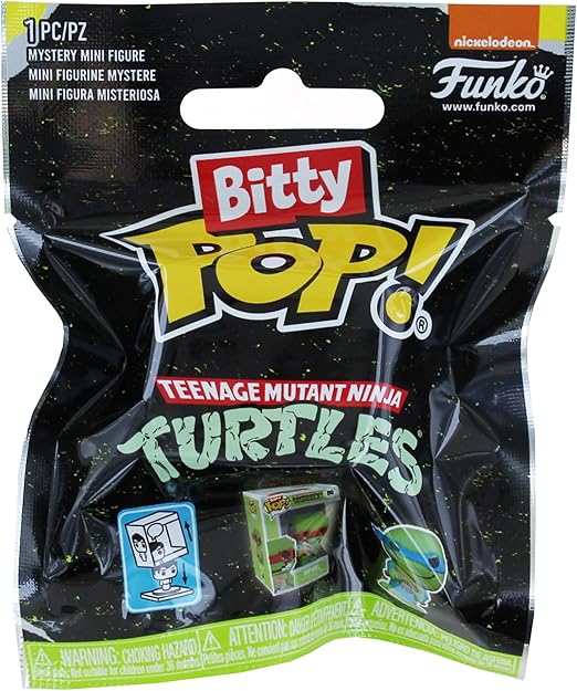 Funko Bitty Pop TMNT Mystery Mini Figure | Blind Bag | TMNT