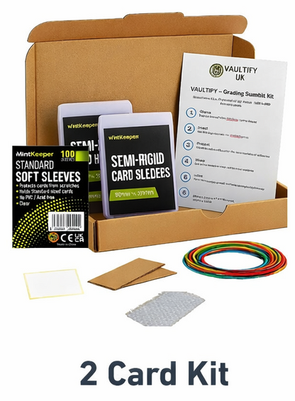 VaultifyUK Shield | Card Grading Submission Kit | Compatible with PSA, CGC & BGS