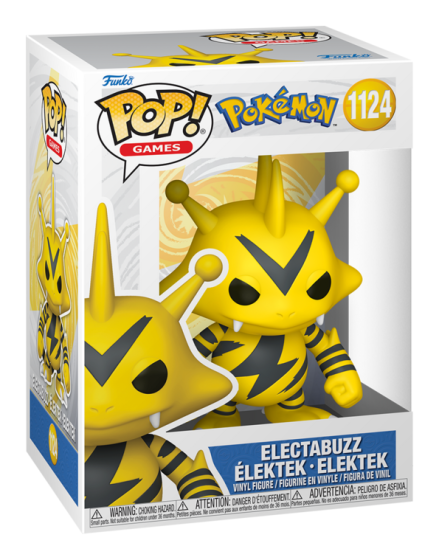 Pokémon Electabuzz #1124 | Funko Pop! Vinyl | 9cm Figure