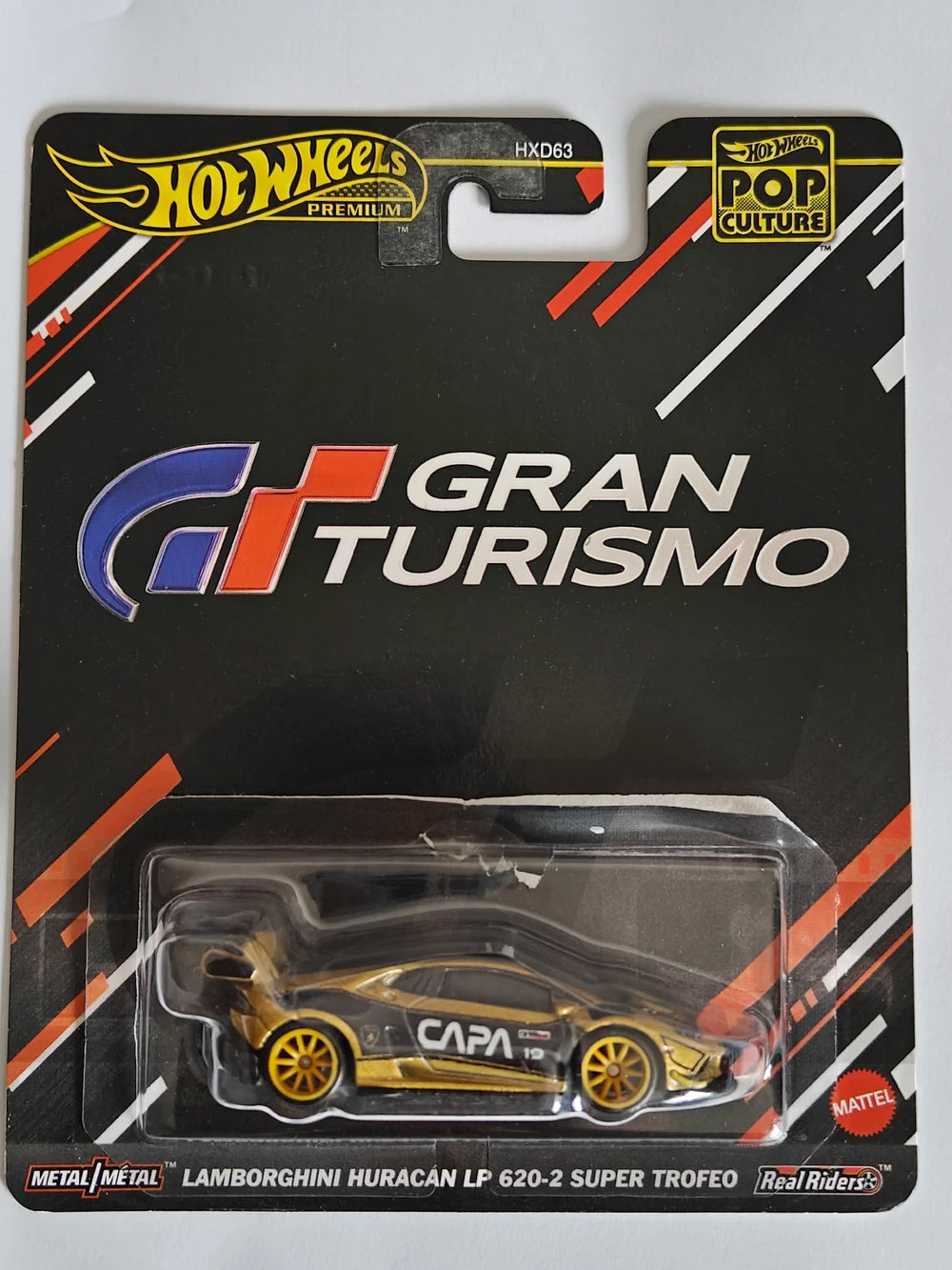 Hot Wheels Premium Pop Culture | Gran Turismo | Lamborghini Huracán LP 620-2 Super Trofeo