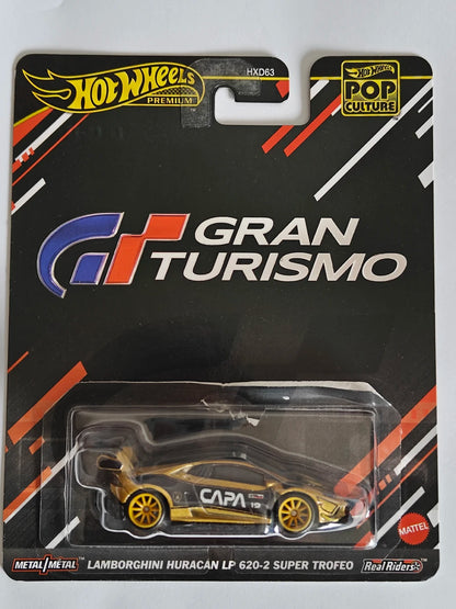 Hot Wheels Premium Pop Culture | Gran Turismo | Lamborghini Huracán LP 620-2 Super Trofeo