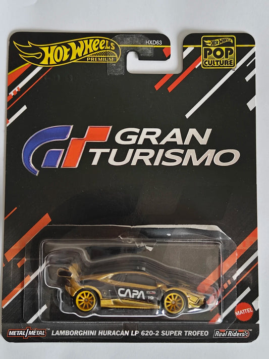 Hot Wheels Premium Pop Culture | Gran Turismo | Lamborghini Huracán LP 620-2 Super Trofeo