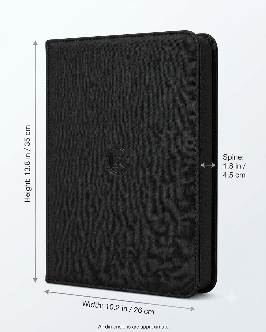 VaultifyUK Shield | 9 Pocket Trading Card Binder | 540 Card Storage