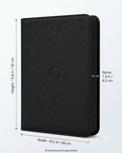 VaultifyUK Shield | 9 Pocket Trading Card Binder | 540 Card Storage