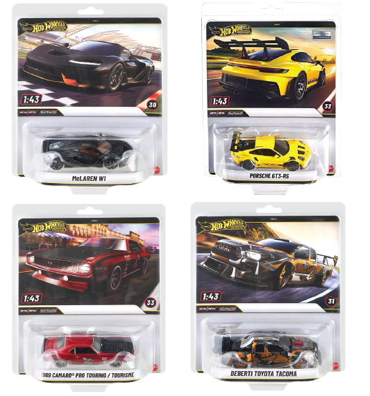 Hot Wheels Premium | 1:43 Metal/Metal Real Riders | Assorted Models