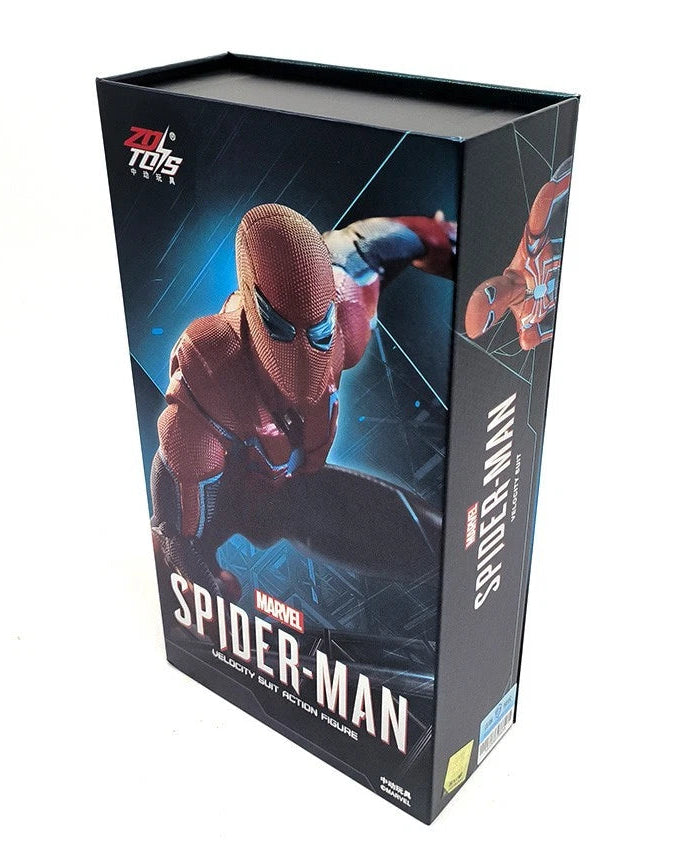 ZD Toys Marvel Spider-Man action figure retail box angled view