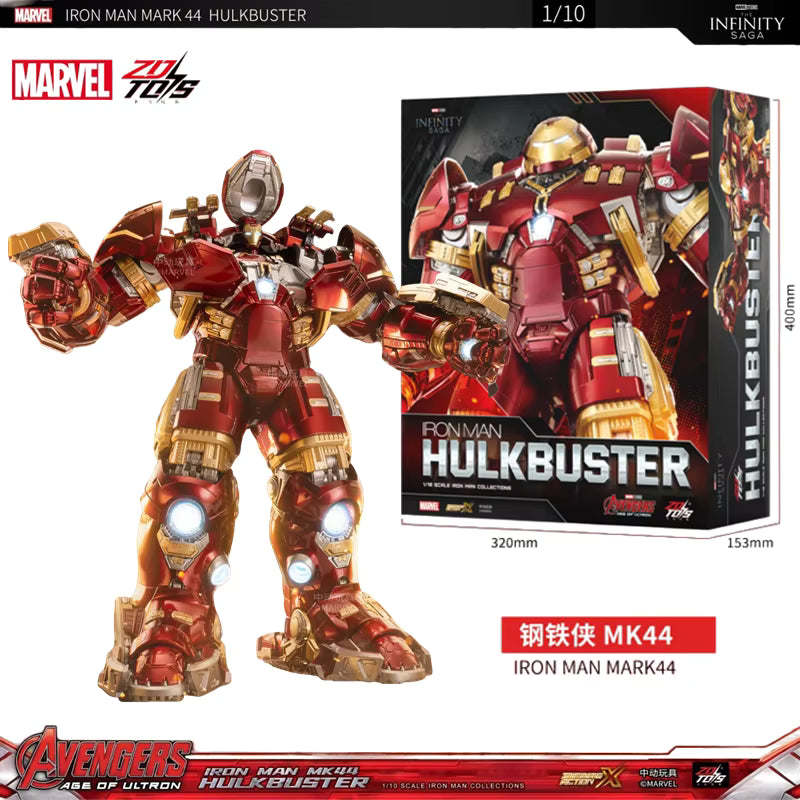ZD Toys Hulkbuster MK44 Iron Man 1/10 Scale Figure | Collectable Figure | Marvel