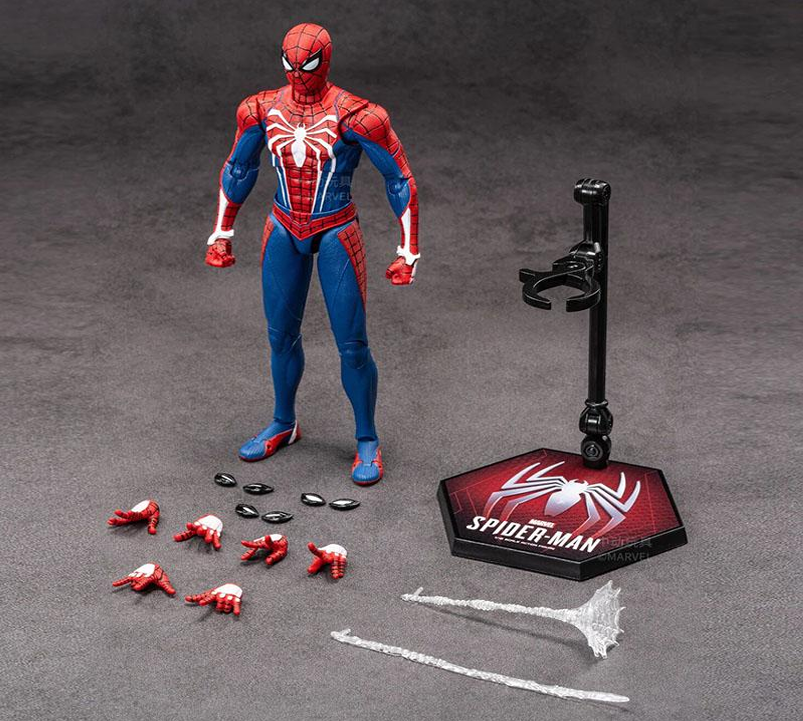 Marvel Spider-Man Advanced Suit Action Figure | ZD Toys | 1/10 Scale 18cm