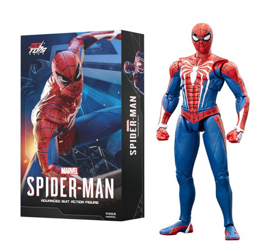 Marvel Spider-Man Advanced Suit Action Figure | ZD Toys | 1/10 Scale 18cm