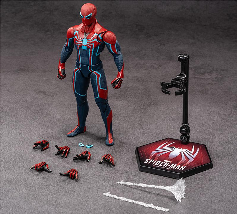 Marvel Spider-Man Velocity Suit Action Figure | ZD Toys | 1/10 Scale 18cm