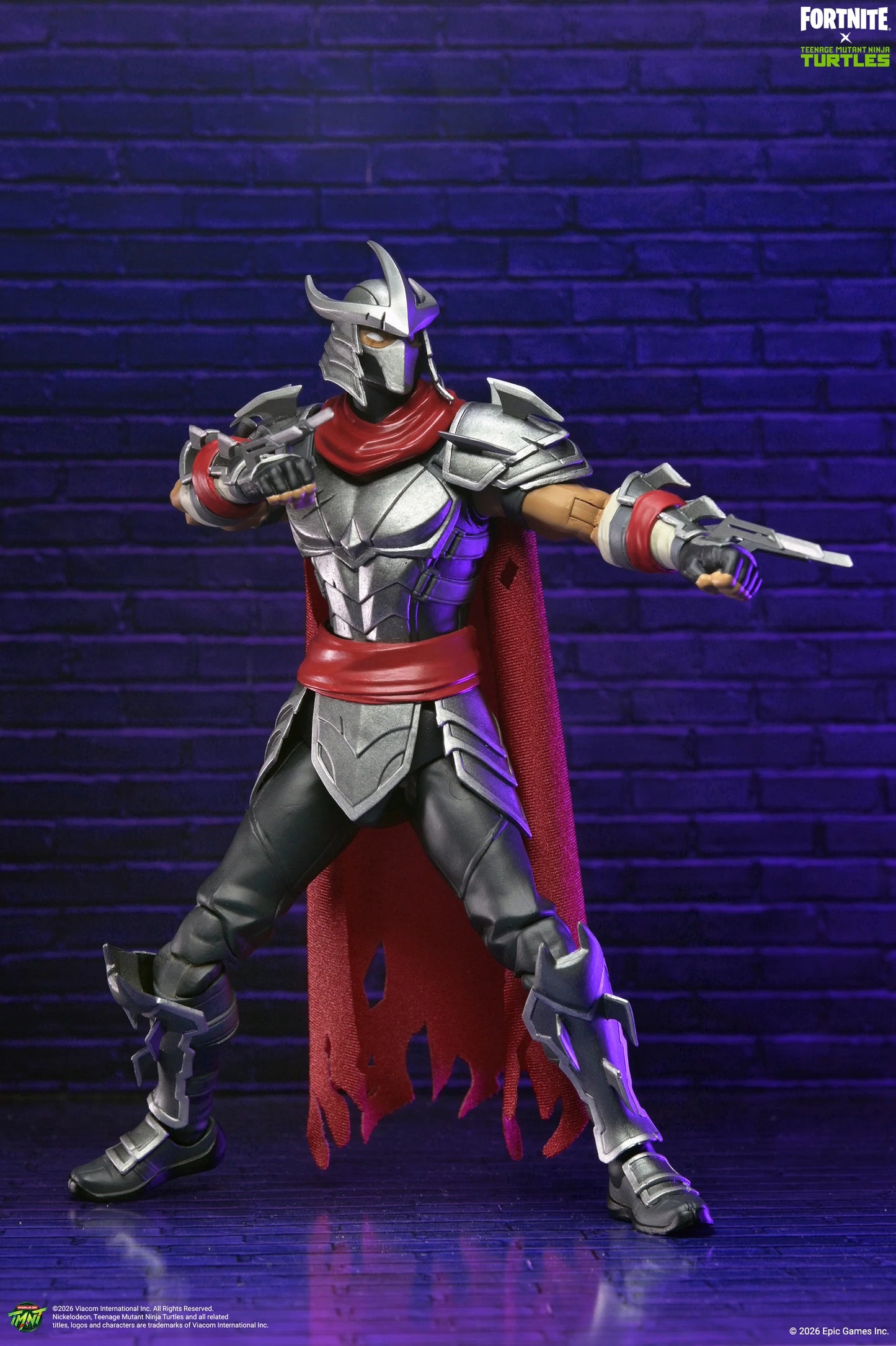 NECA Fortnite x Teenage Mutant Ninja Turtles | Shredder | 7" Action Figure