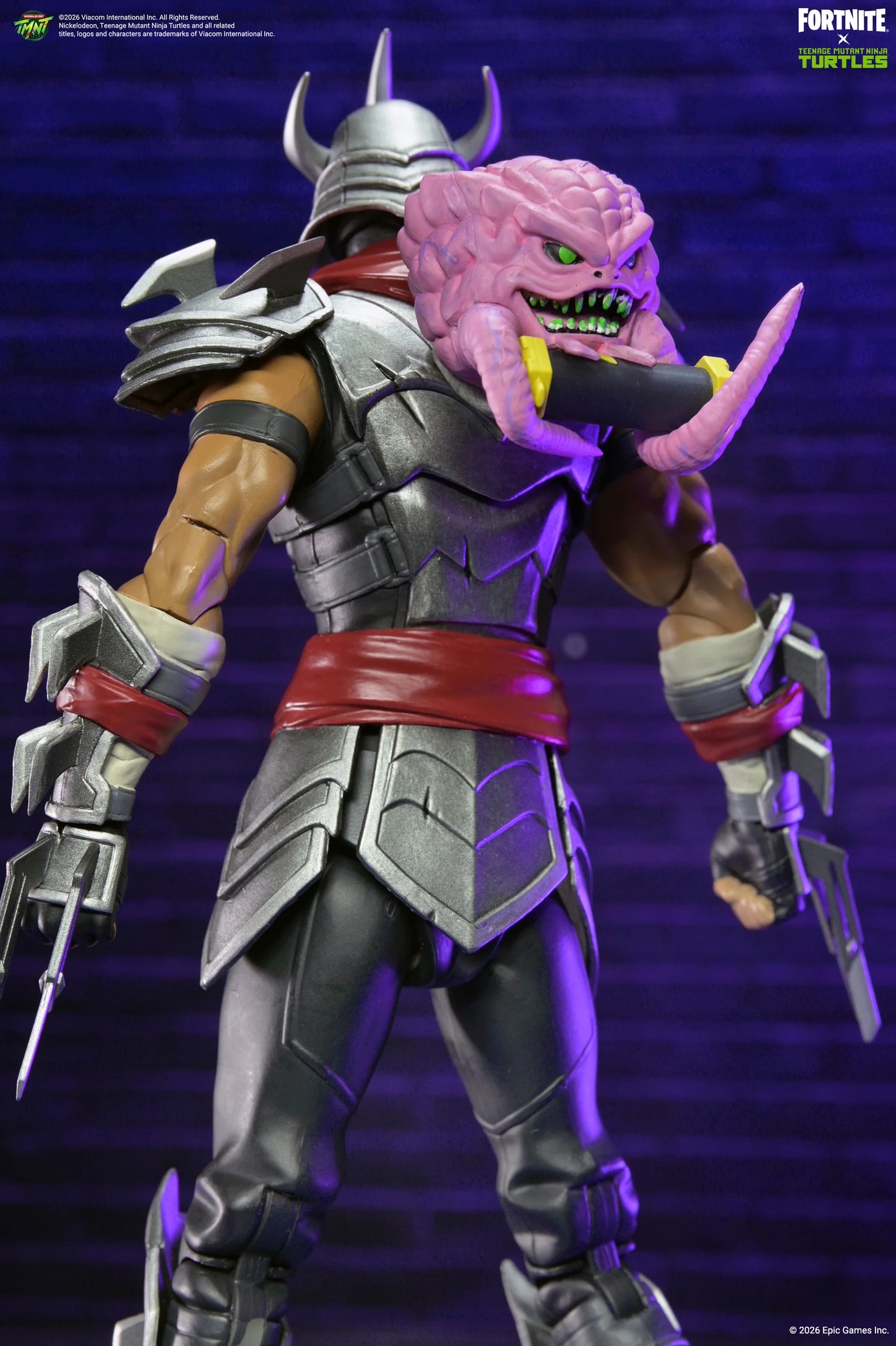 NECA Fortnite x Teenage Mutant Ninja Turtles | Shredder | 7" Action Figure