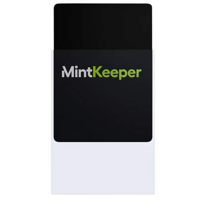 MintKeeper Soft Card Sleeves 100 Pack | Standard 66×91mm | Acid-Free, Non-PVC