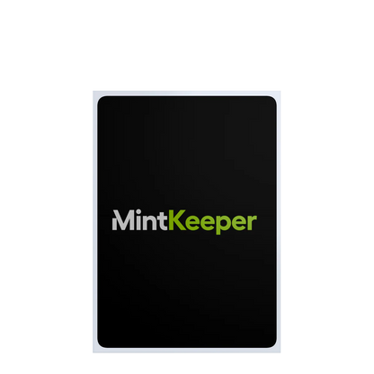 MintKeeper Soft Card Sleeves 100 Pack | Standard 66×91mm | Acid-Free, Non-PVC