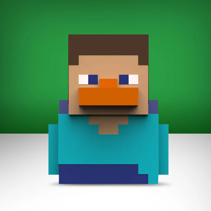 Minecraft Steve | Tubbz First Edition | Collectable Duck
