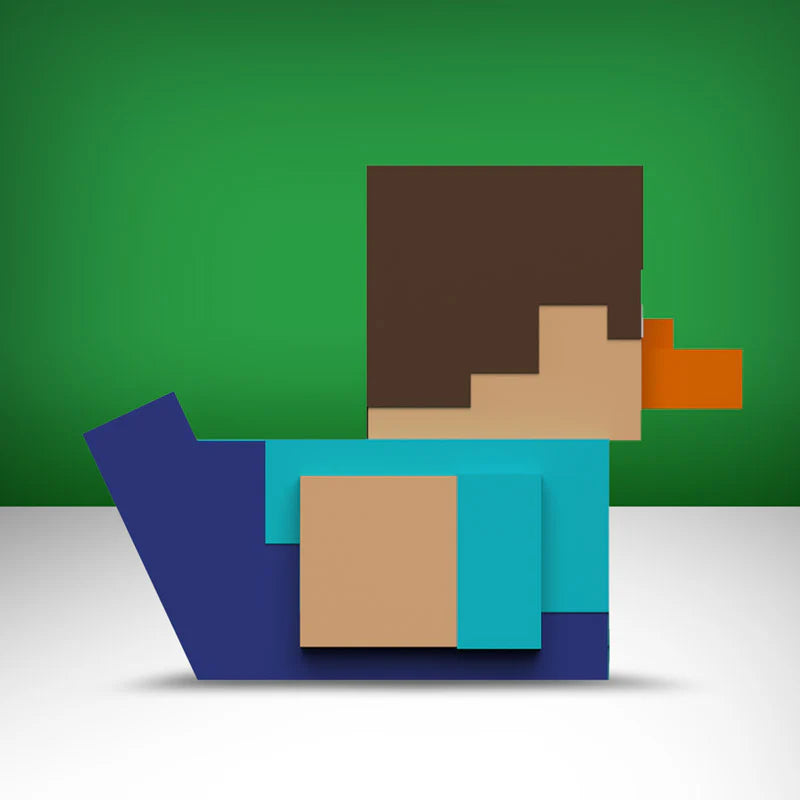 Minecraft Steve | Tubbz First Edition | Collectable Duck