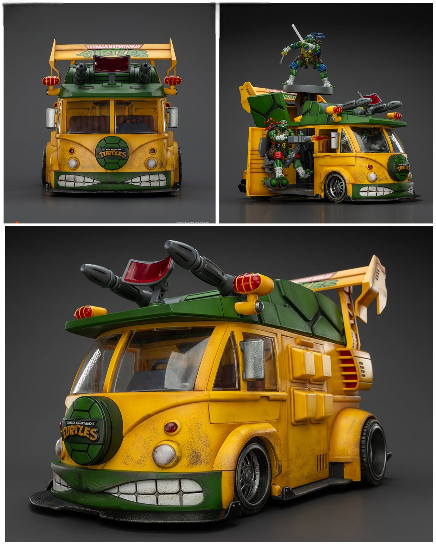 JOYTOY TMNT | Turtle Van Party Wagon | 1:18 Scale Vehicle