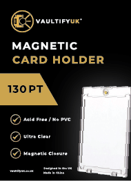 VaultifyUK Shield | Magnetic Card Holder | Trading Card Protection