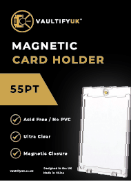 VaultifyUK Shield | Magnetic Card Holder | Trading Card Protection