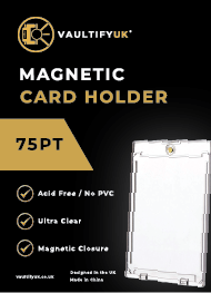VaultifyUK Shield | Magnetic Card Holder | Trading Card Protection