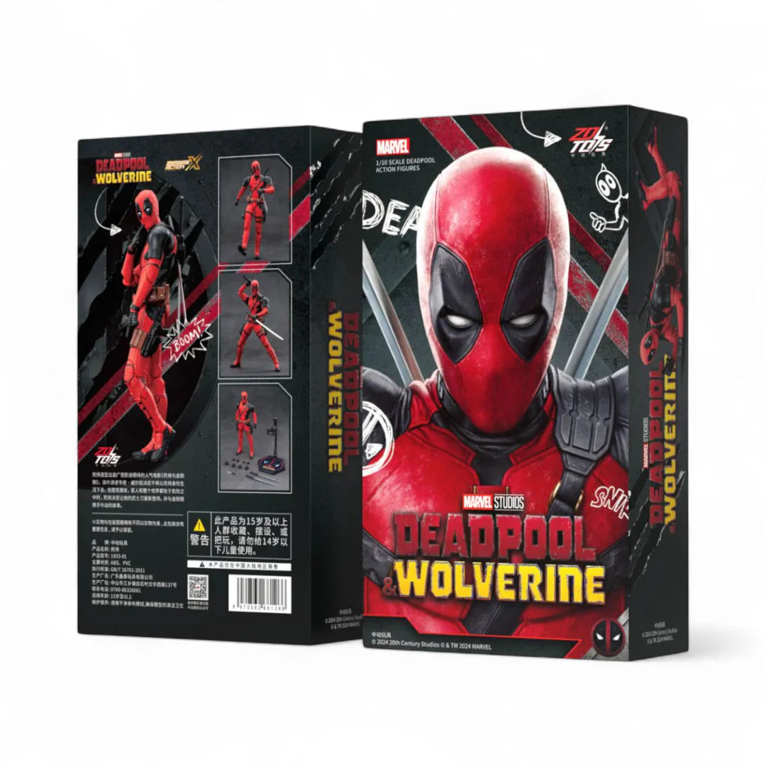 Marvel Deadpool Action Figure | ZD Toys | 1/10 Scale 18cm