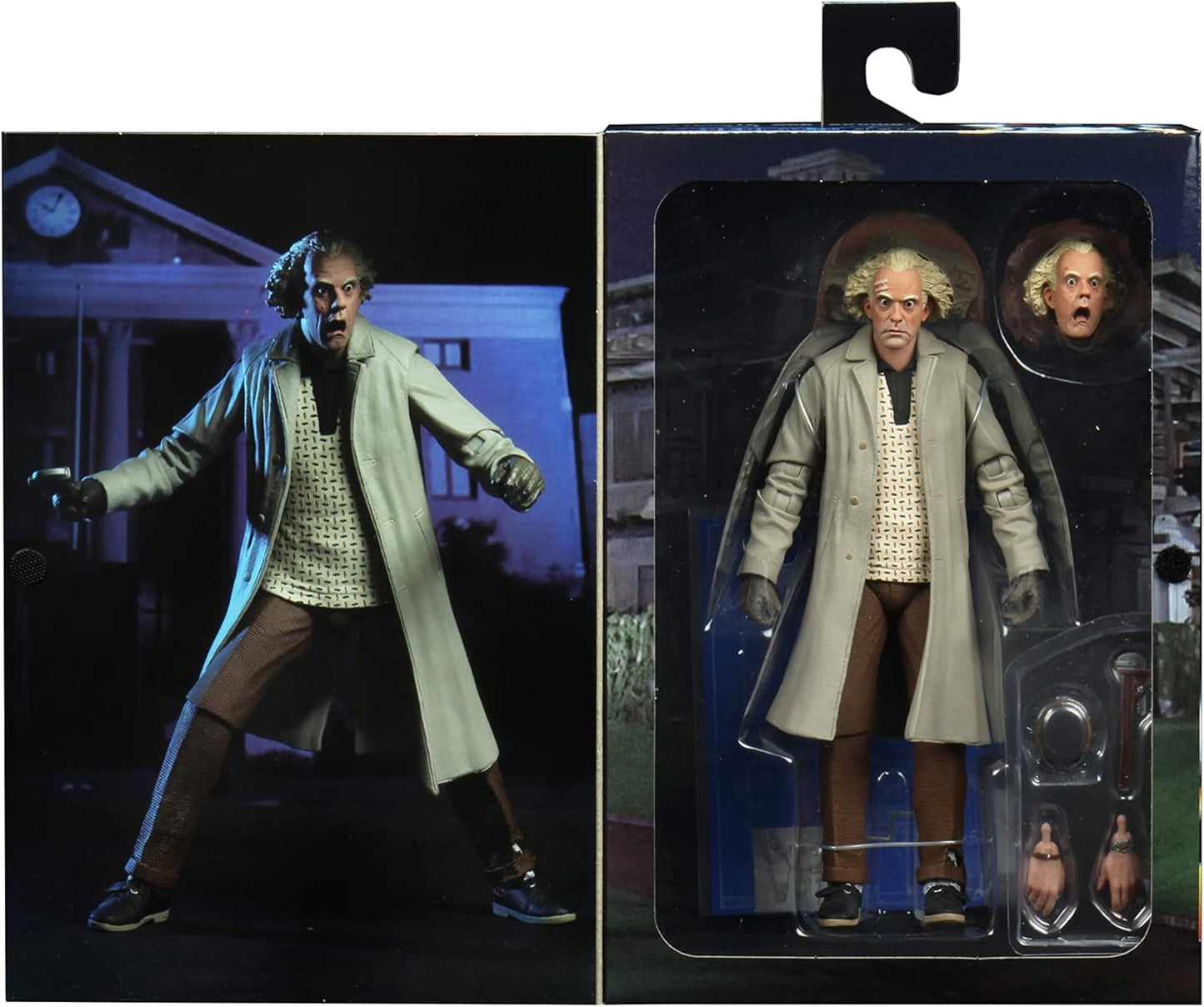 NECA Back to the Future | Ultimate Doc Brown | 7" Ultimate Action Figure