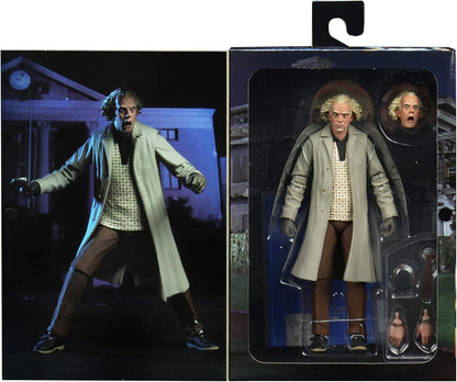NECA Back to the Future | Ultimate Doc Brown | 7" Ultimate Action Figure