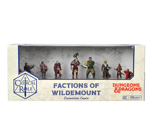 Critical Role | Factions of Wildemount - Dwendalian Empire | Pre-Painted Miniatures Boxed Set