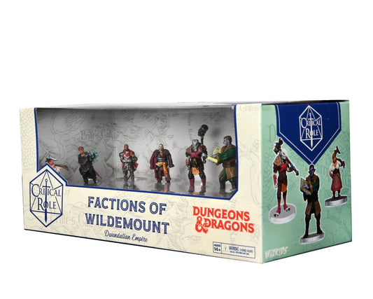 Critical Role | Factions of Wildemount - Dwendalian Empire | Pre-Painted Miniatures Boxed Set