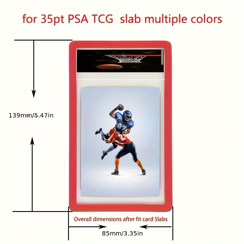Silicone Slab Protector | Compatible with PSA 35PT Slabs | Anti-Drop Protection