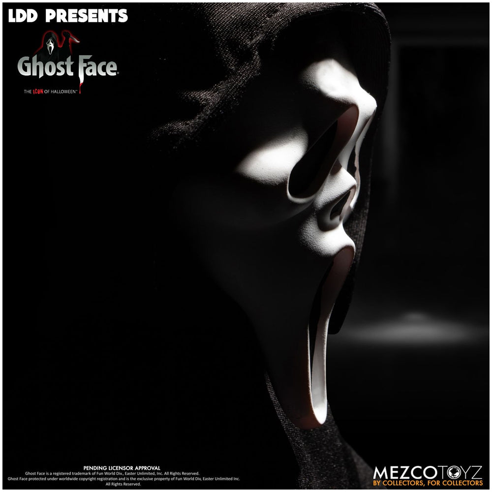 Mezco Scream Ghostface | Living Dead Dolls Collection | 10" Collectable Figure
