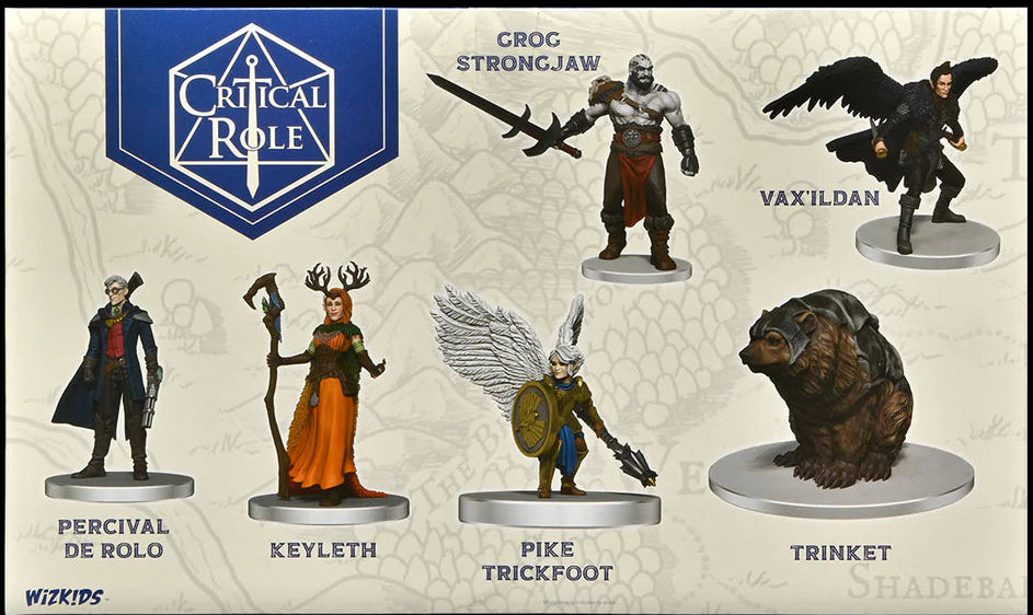 Critical Role | Vox Machina | Pre-Painted Miniatures Boxed Set