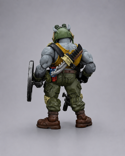 JoyToy TMNT | Rocksteady | 1/18 Scale Action Figure