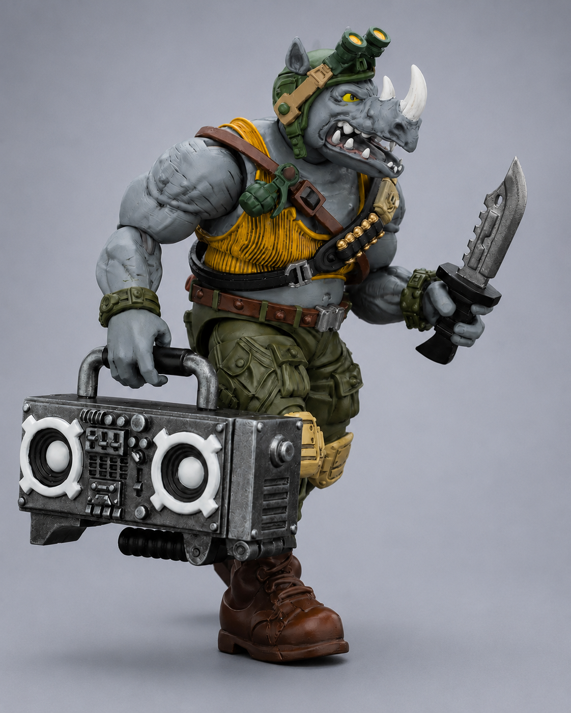 JoyToy TMNT | Rocksteady | 1/18 Scale Action Figure