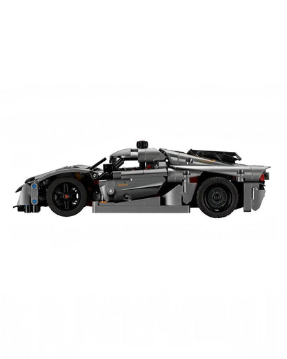 LEGO Technic Koenigsegg Jesko Absolut Grey Hypercar side profile