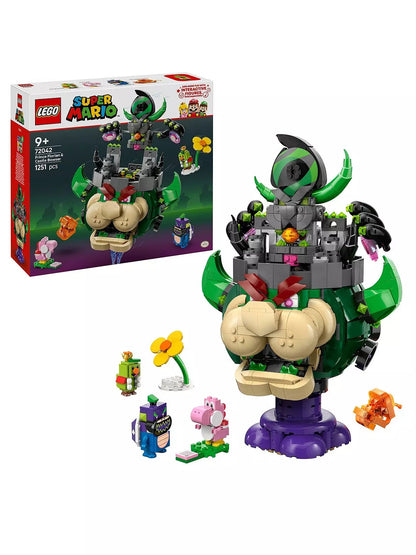 LEGO 72042 Prince Florian & Castle Bowser Super Mario set with box and complete build