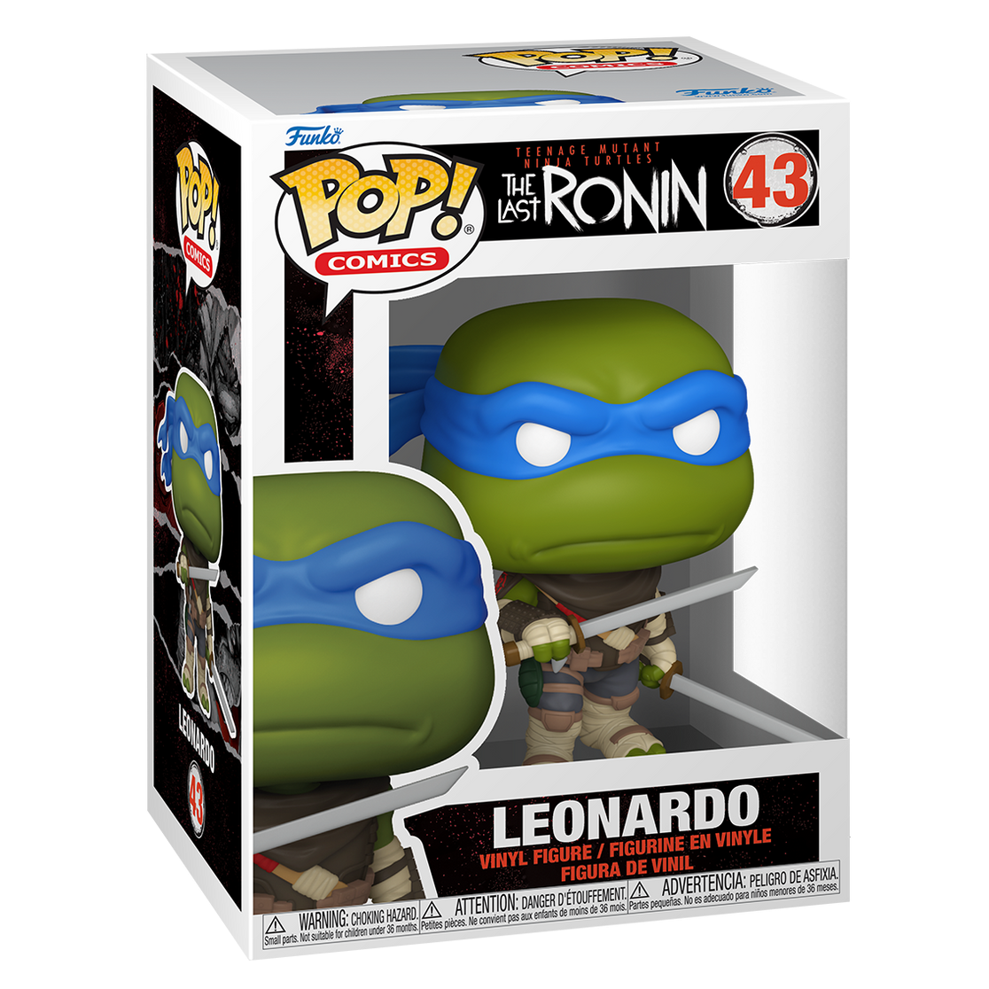Funko Pop Leonardo #43 Teenage Mutant Ninja Turtles The Last Ronin Vinyl Figure