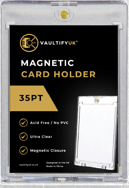 VaultifyUK Shield | Magnetic Card Holder | Trading Card Protection