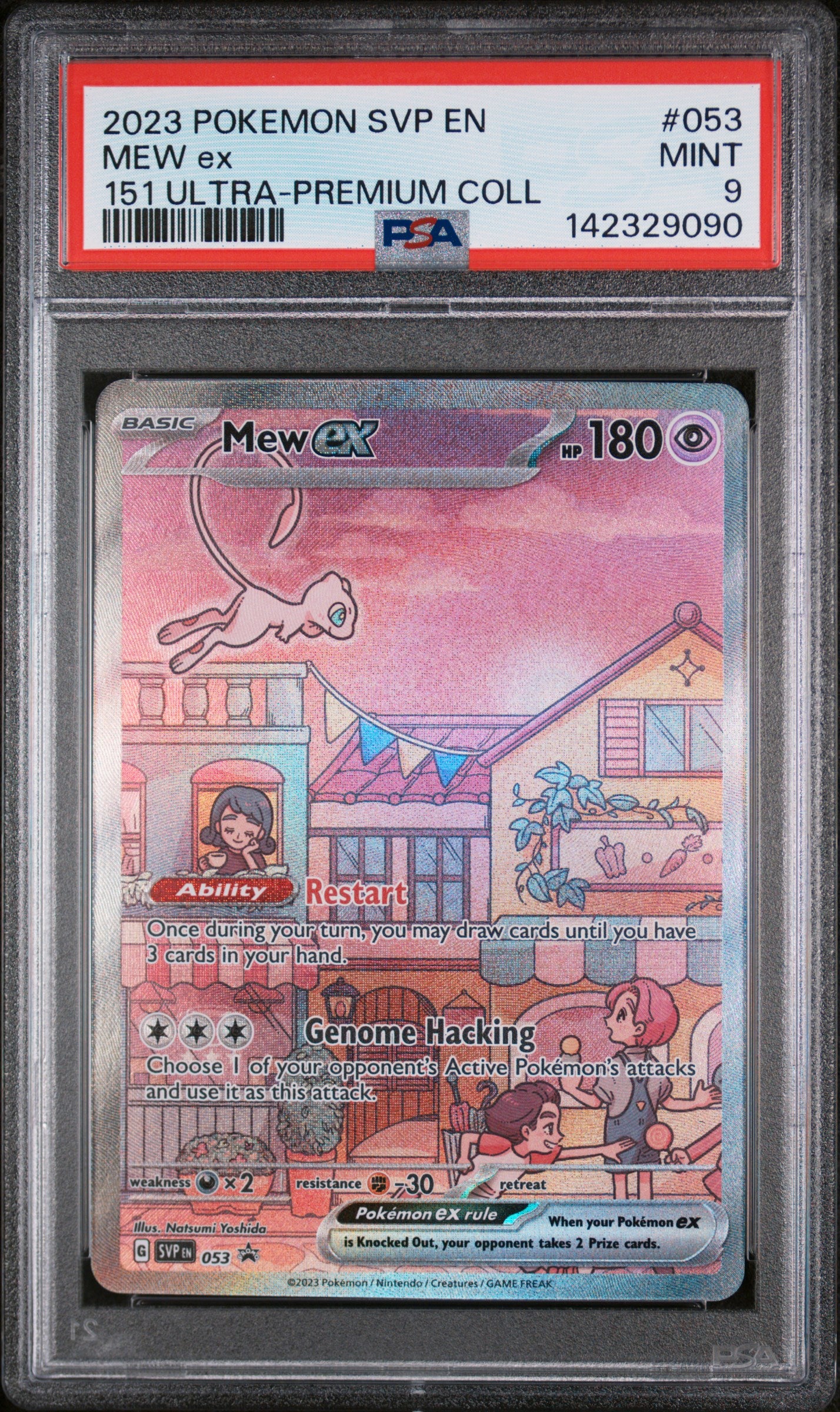 2023 Pokémon | Mew ex #053 | Black Star Promo | PSA 9 Mint