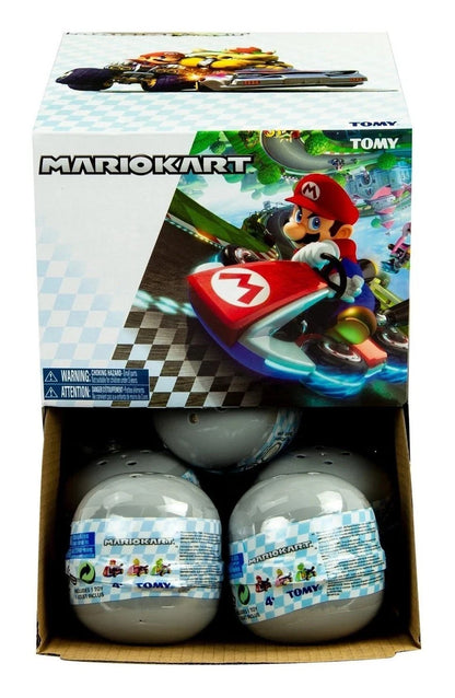 Mario Kart Pull Back Racers Mystery Capsules | 1, 2, 4 or 6 Pack | Random Figure