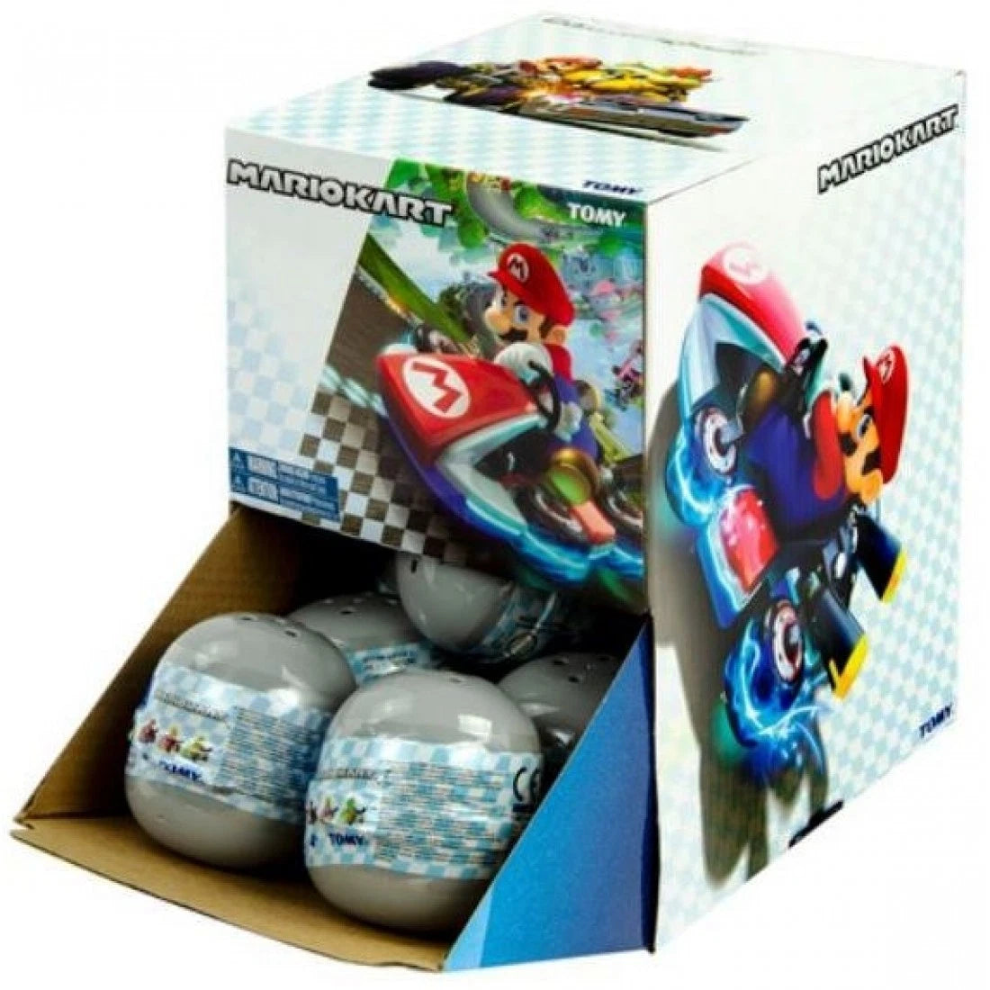 Mario Kart Pull Back Racers Mystery Capsules | 1, 2, 4 or 6 Pack | Random Figure