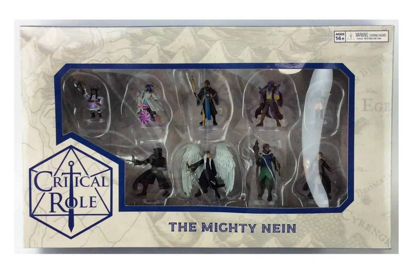 Critical Role | The Mighty Nein | Pre-Painted Miniatures Boxed Set