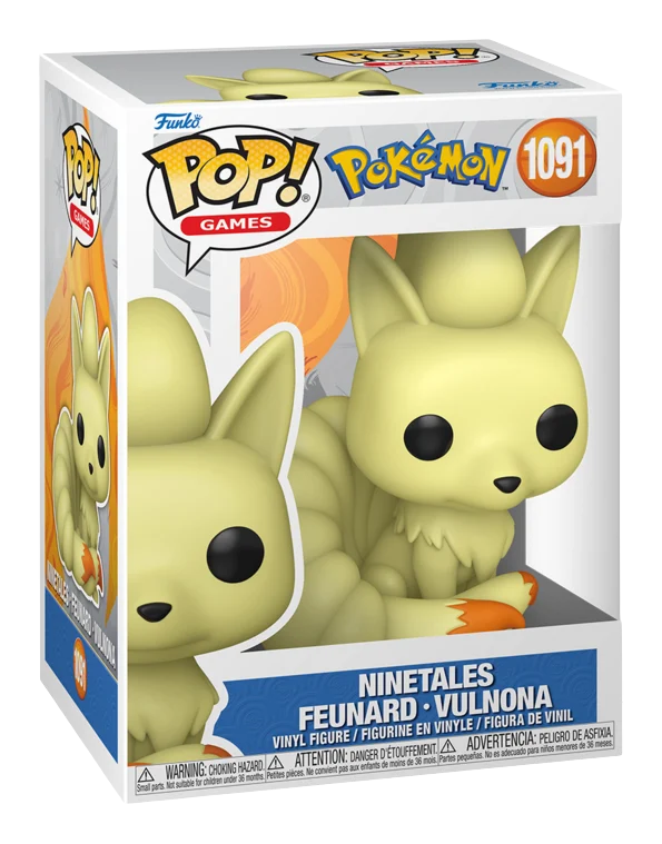 Pokémon Ninetales #1091 | Funko Pop! Vinyl | 9cm Figure