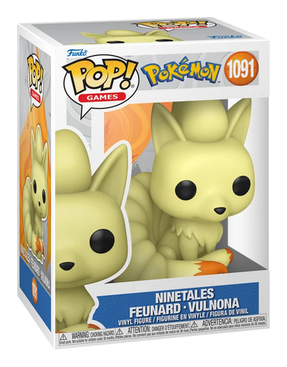 Pokémon Ninetales #1091 | Funko Pop! Vinyl | 9cm Figure