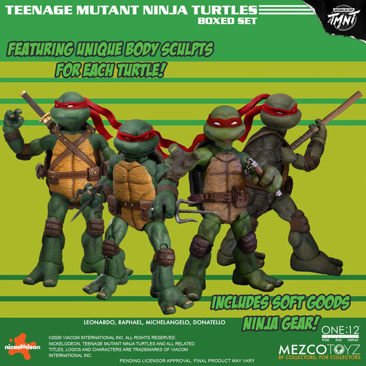 Teenage Mutant Ninja Turtles | Deluxe Comic Variant Edition | Mezco One:12 Collective