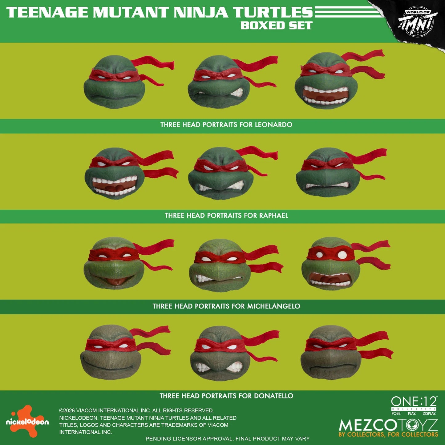 Teenage Mutant Ninja Turtles | Deluxe Comic Variant Edition | Mezco One:12 Collective