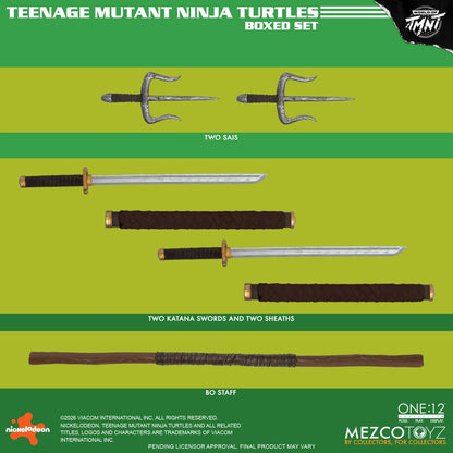 Teenage Mutant Ninja Turtles | Deluxe Comic Variant Edition | Mezco One:12 Collective