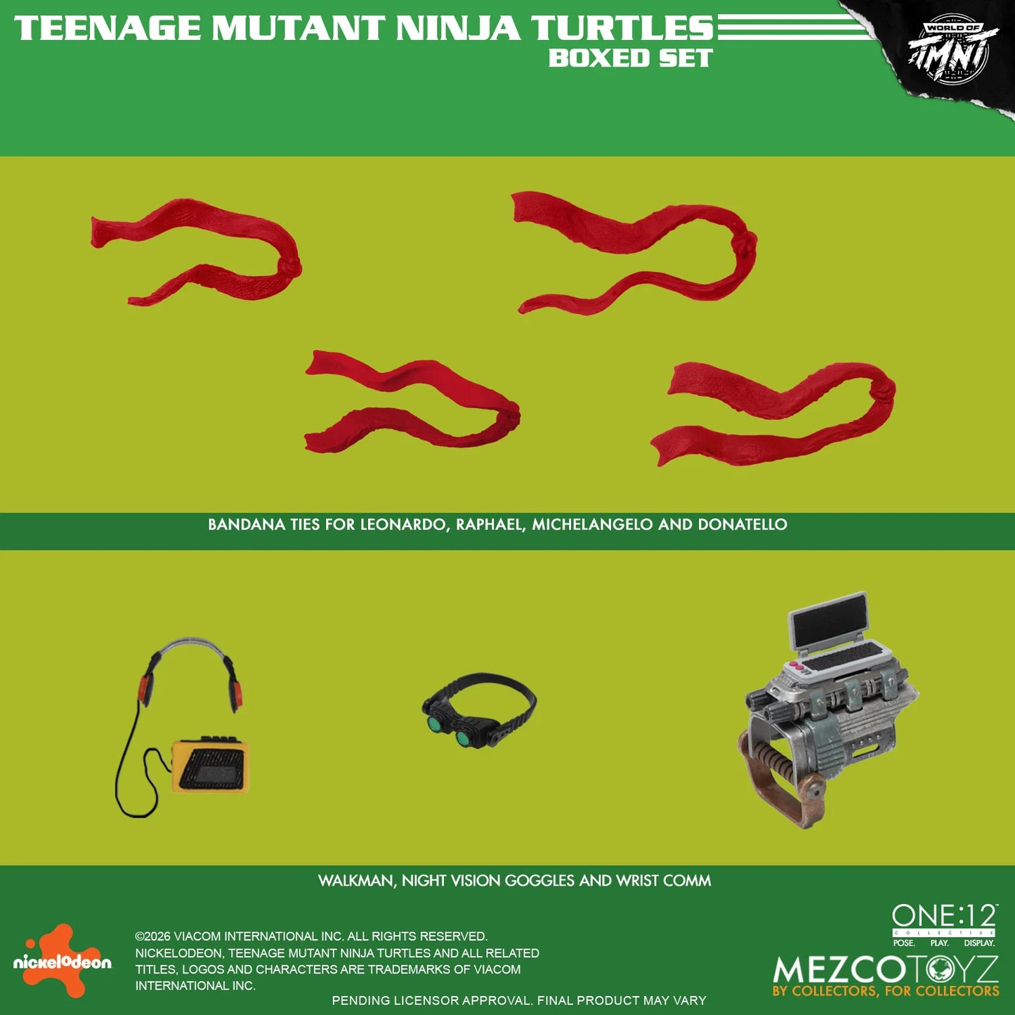 Teenage Mutant Ninja Turtles | Deluxe Comic Variant Edition | Mezco One:12 Collective