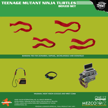Teenage Mutant Ninja Turtles | Deluxe Comic Variant Edition | Mezco One:12 Collective